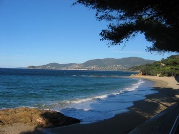 Cavalaire vue de Gigaro a La Croix Valmer